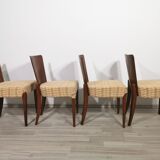Art Deco Dining Chairs by Jindrich Halabala