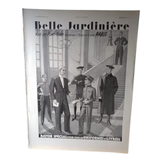 Publicité papier belle jardinière  issue revue d'époque 1934