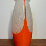 Art Deco glass vase from Clichy
