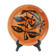 Enamelled ceramic plate signed Jean Lurçat, Sant Vicens, 50s