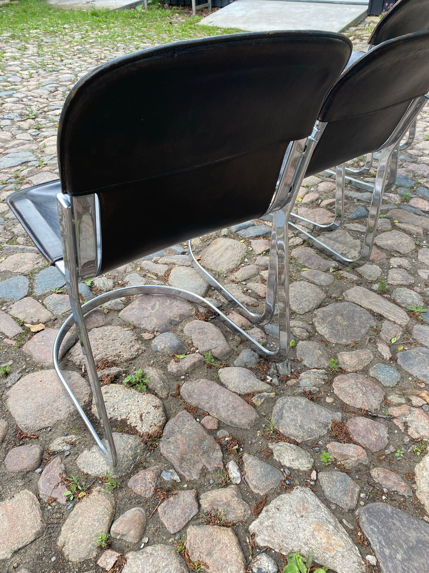 Dining chairs by Willy Rizzo