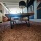 Solid wood coffee table Tikamoon