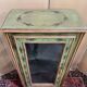 Venetian showcase in painted wood
