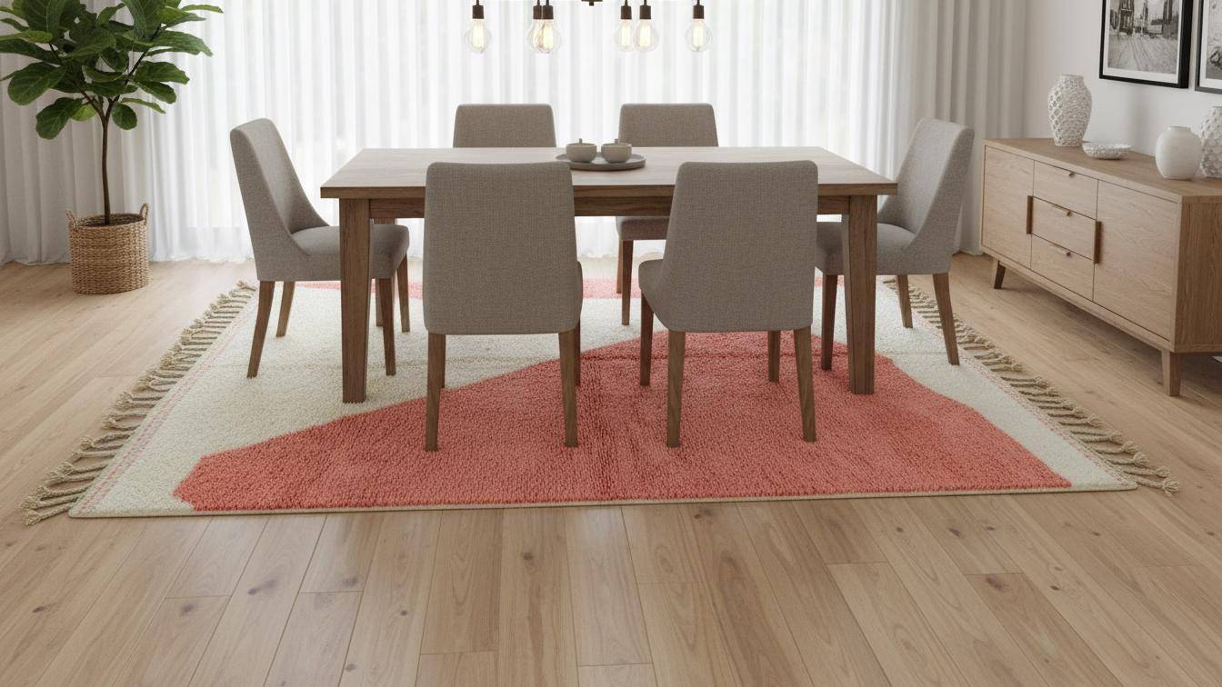 Large handmade Berber rug 3x2 m