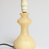 Ivory alabaster lamp