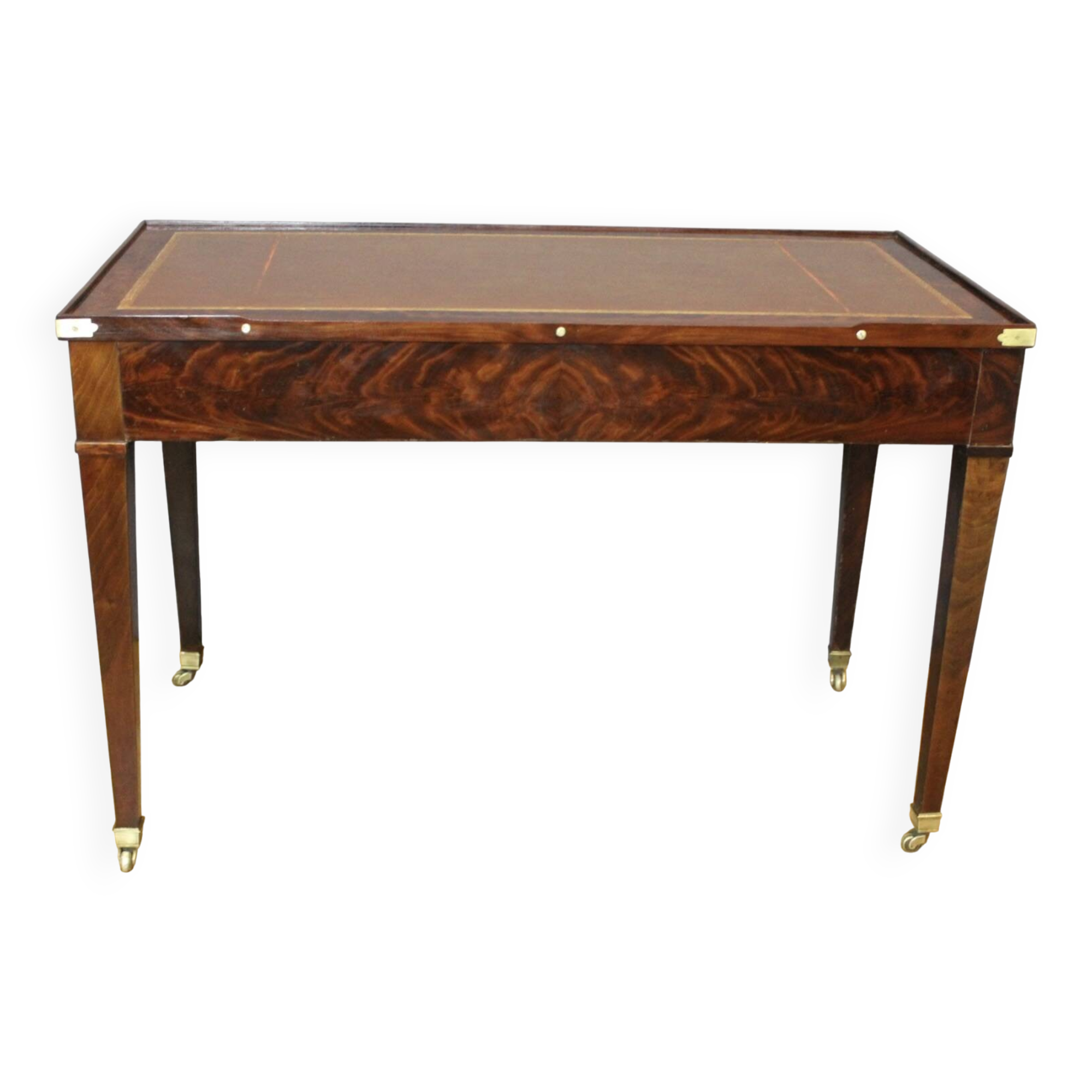 19th Century mahogany Tric Trac game table