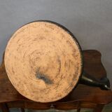 Teapot In Black Enamelled Chamotte Earth Jean Marais (1913-1998)