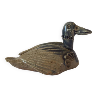 Vintage stoneware duck