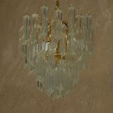Venini Murano chandelier, Italy 1970s