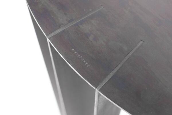 Console '' Blue Moon '' par Franck Robichez pour Dritsh, Paris 1990s.