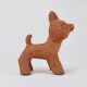 Walter Bosse Large Ceramic Sculpture of Baby Deer, Austria, 1920s