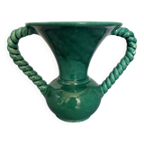 Vallauris vase signed Luc