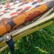 Chaise longue bain de soleil vintage