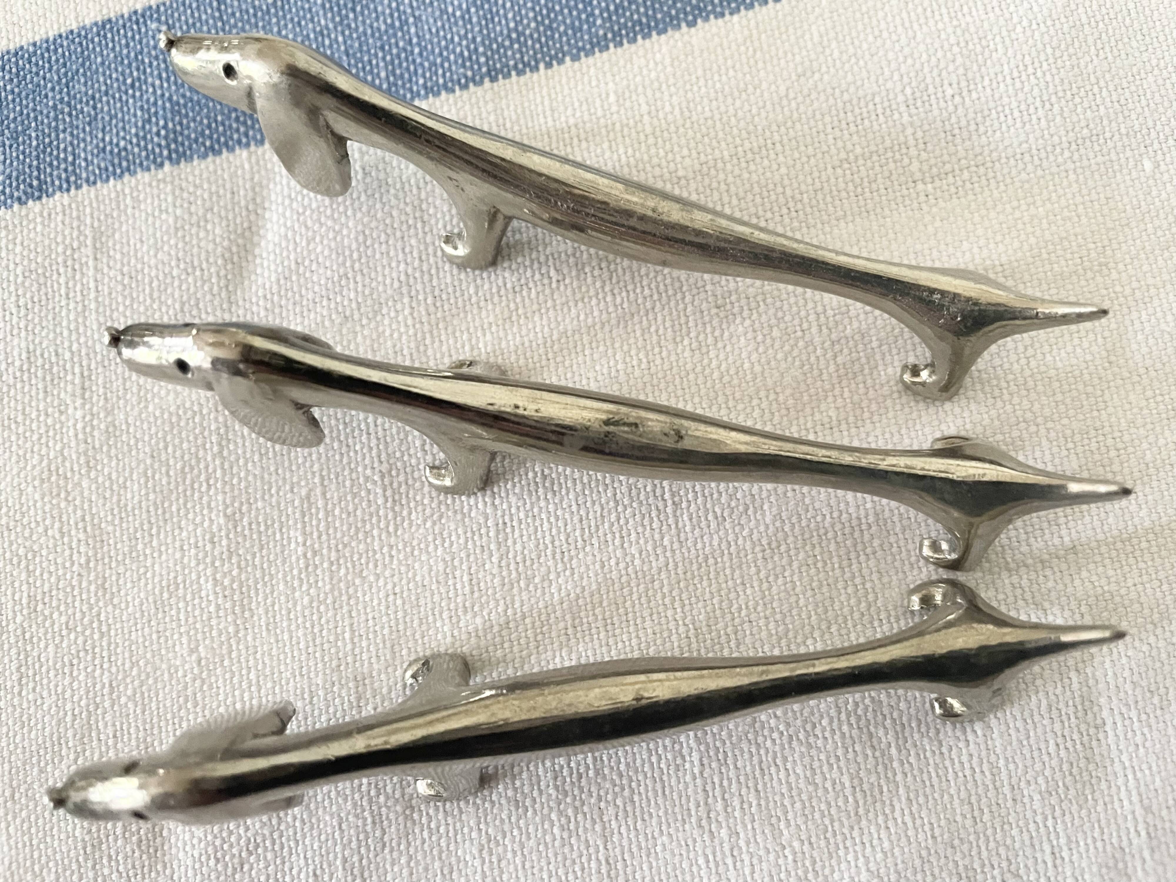 Knife holder dogs bassets metal
