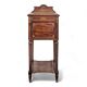 Louis XVI style mahogany bedside table Faubourg St Antoine