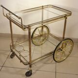 Mobile trolley - golden bar