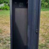 Industrial cabinet navy blue iron