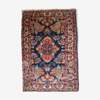 Tapis ancien persan hamadaan fait main 76 x 116cm 1920s