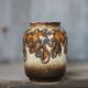 Ceramic vase VEB Haldensleben, West Germany, fat lava vase, 3054