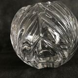 Ball vase in crystal