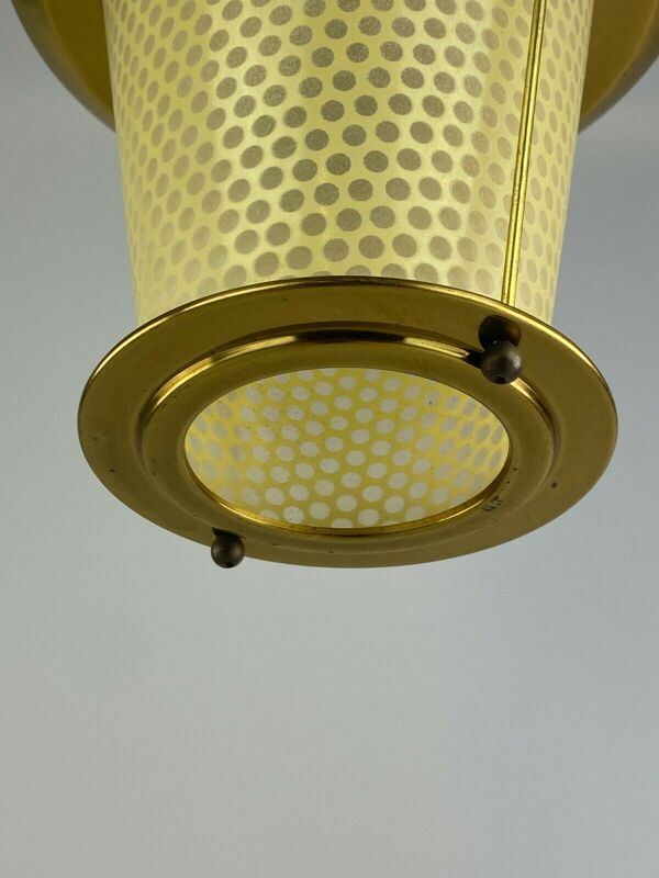 Suspension en laiton design 50s 60s