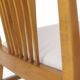 Pair of 1950s Vintage Armchairs, Restored Beech Wood & Light Gray 1950s