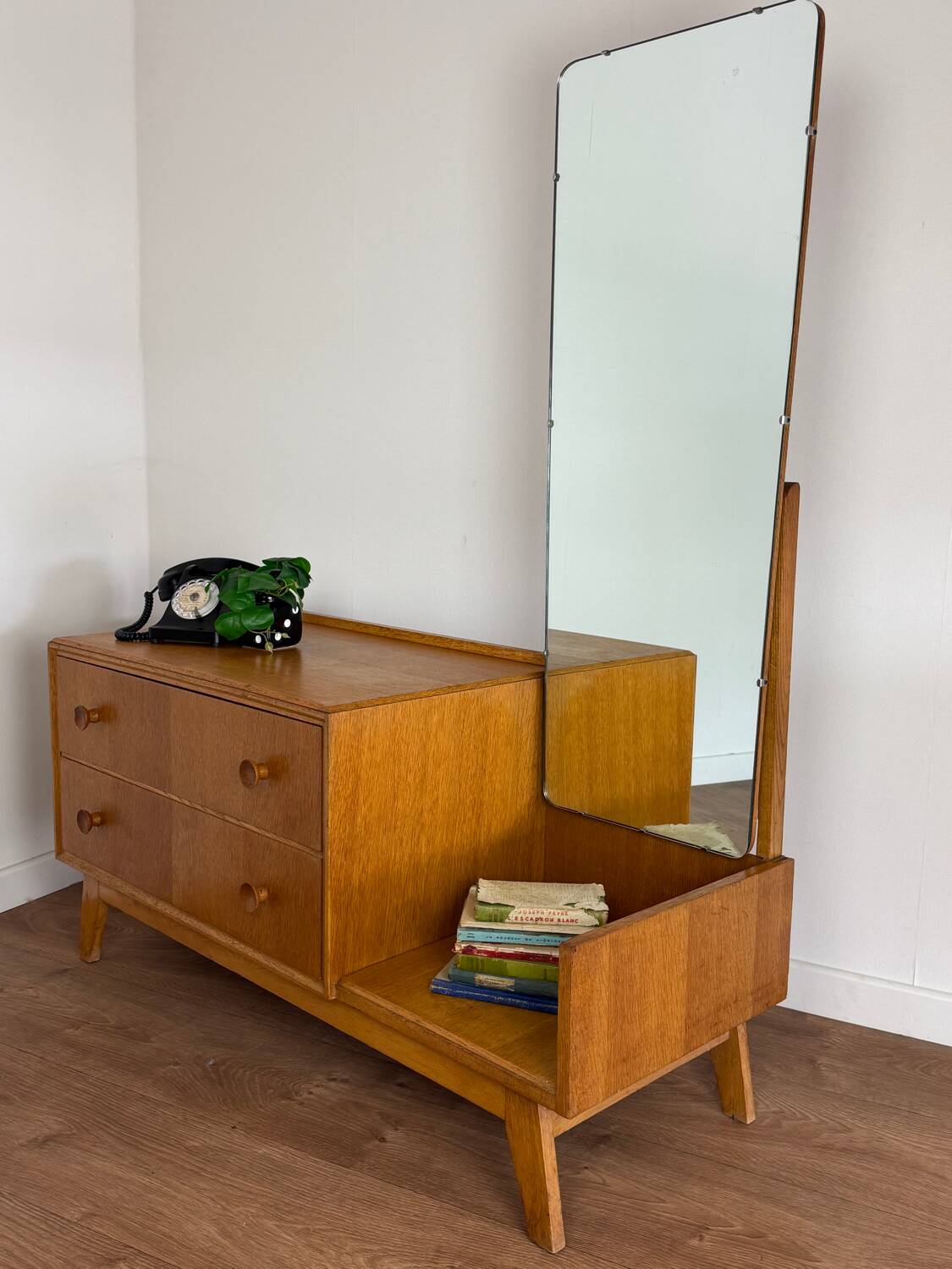 Meuble d’entrée vintage Meredew – années 50/60
