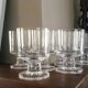 10 crystal wine glasses