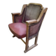 Theater armchair late 19th, early 20th in its original condition.
