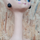 Vintage Twiggy hat head 60s-70s