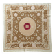 Vintage hand-embroidered tablecloth 145x154 cm