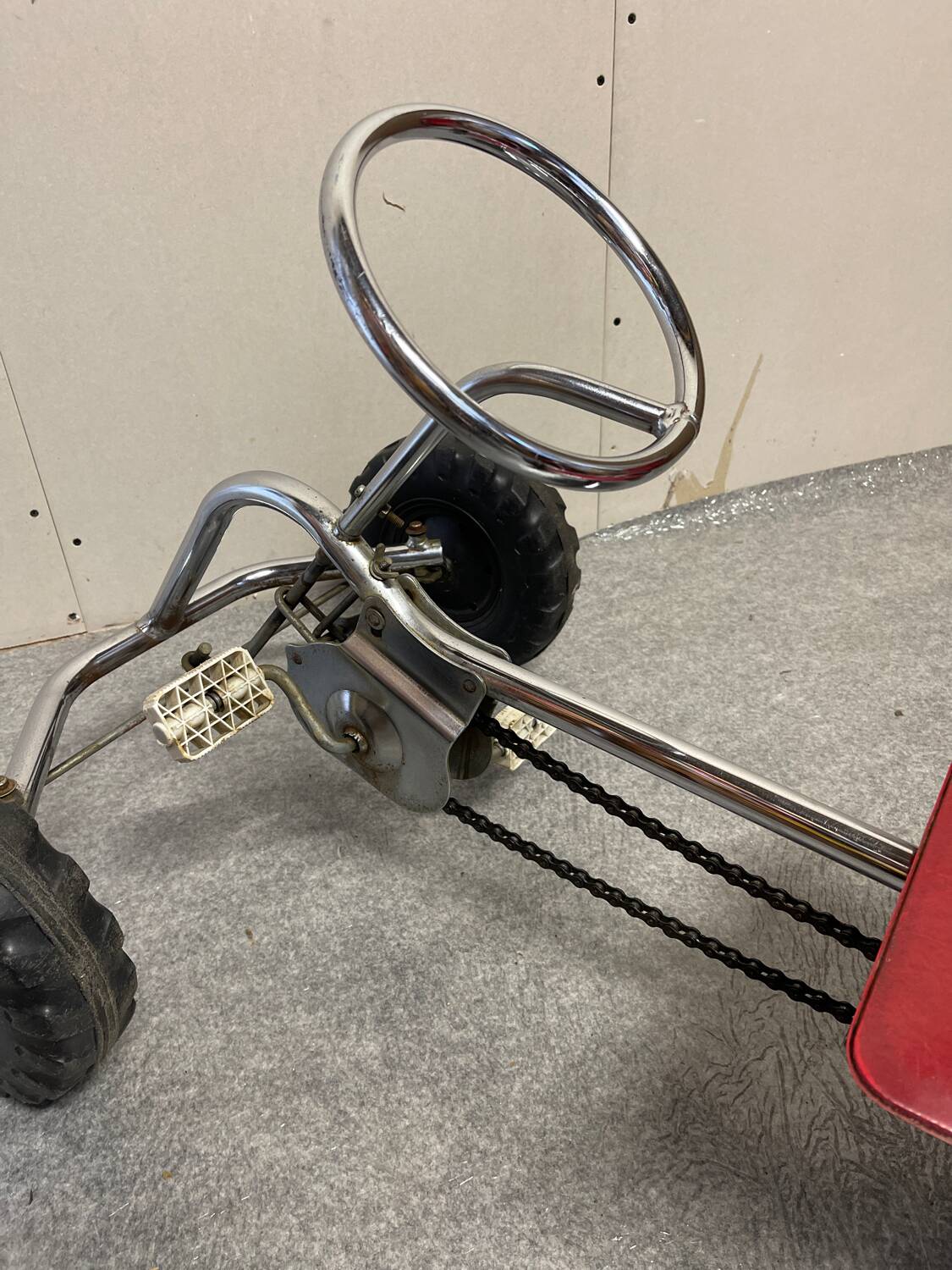 Chromed go-kart 1970'