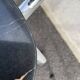 Black marbled formica chairs