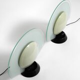 Pair of 1980s table lamps by Pier Giuseppe Ramella for Arteluce model Tikal