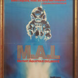 Framed Cinema Poster, M.A.L Mutant Aquatic in Freedom, RCA/Columbia pictures, 1989