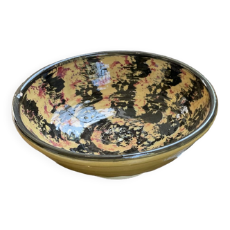 Speckled ceramic dish