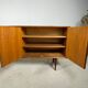 Vintage teak row