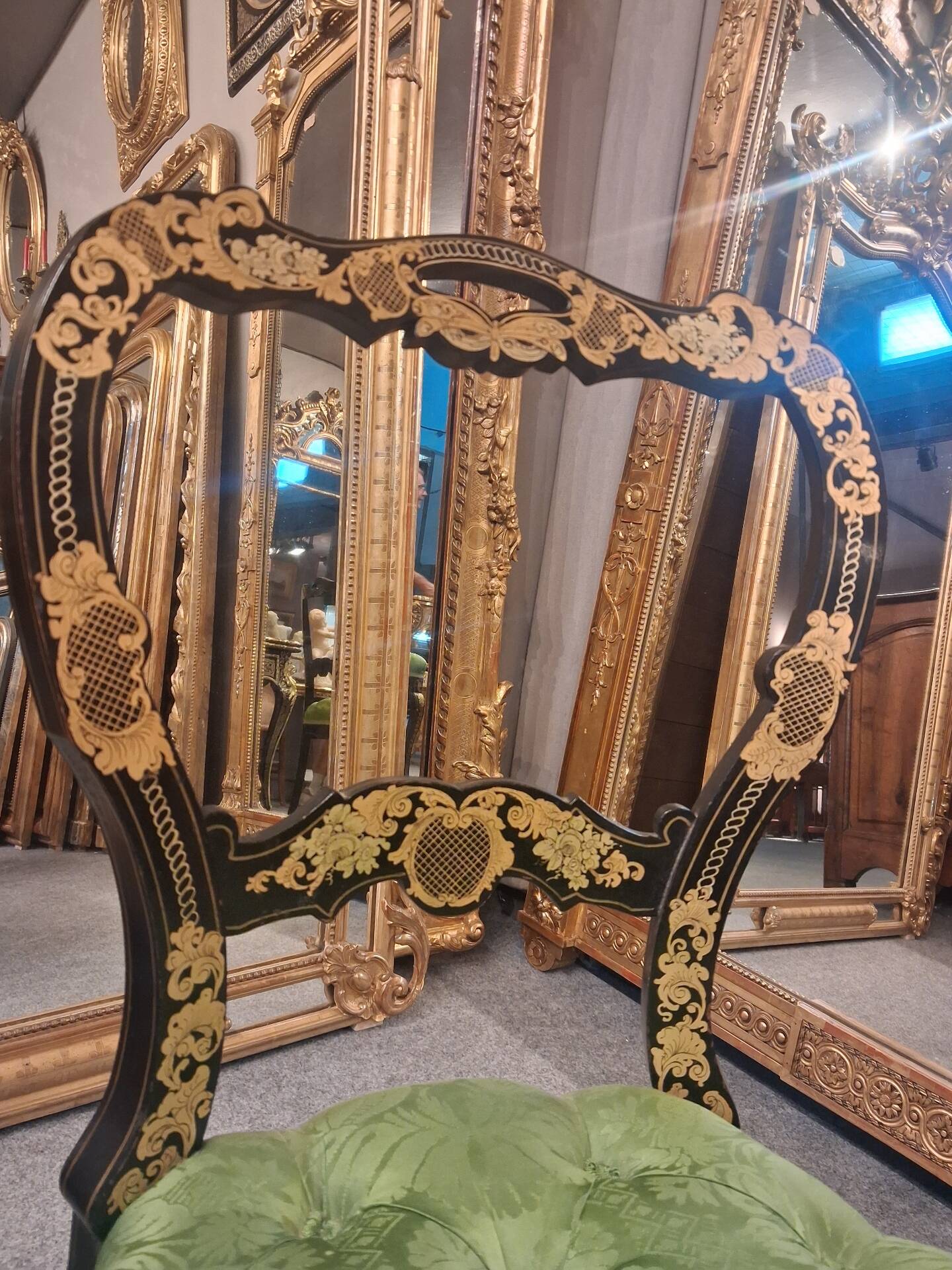 Pair of chairs from the Napoléon III period