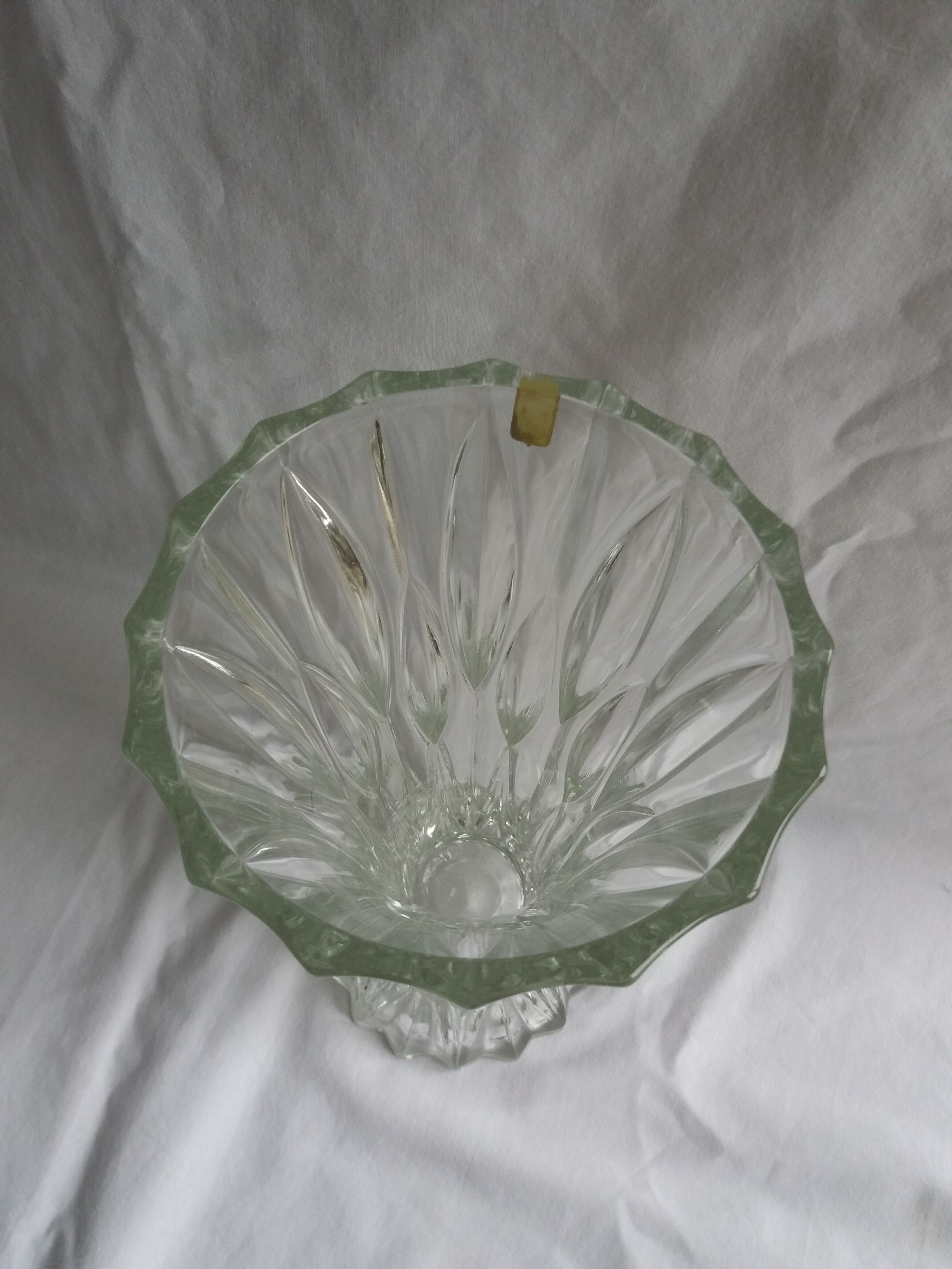 VMC Reims glass vase
