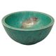 Bowl Wilhelm Kage in ceramic and silver 'A Silver' Gustavsberg Sweden 1950