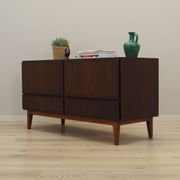Commode en acajou, design danois, années 1970, éditeur : Omann Jun