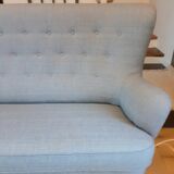 3-seater heather grey sofa