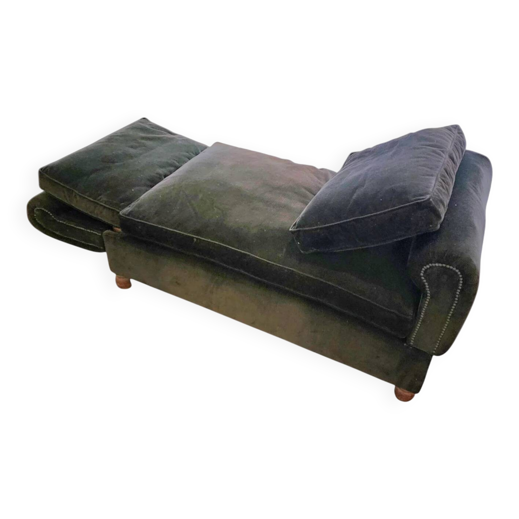 Lit de jour classique réglable des années 1930