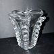 Vintage Vallerysthal crystal vase