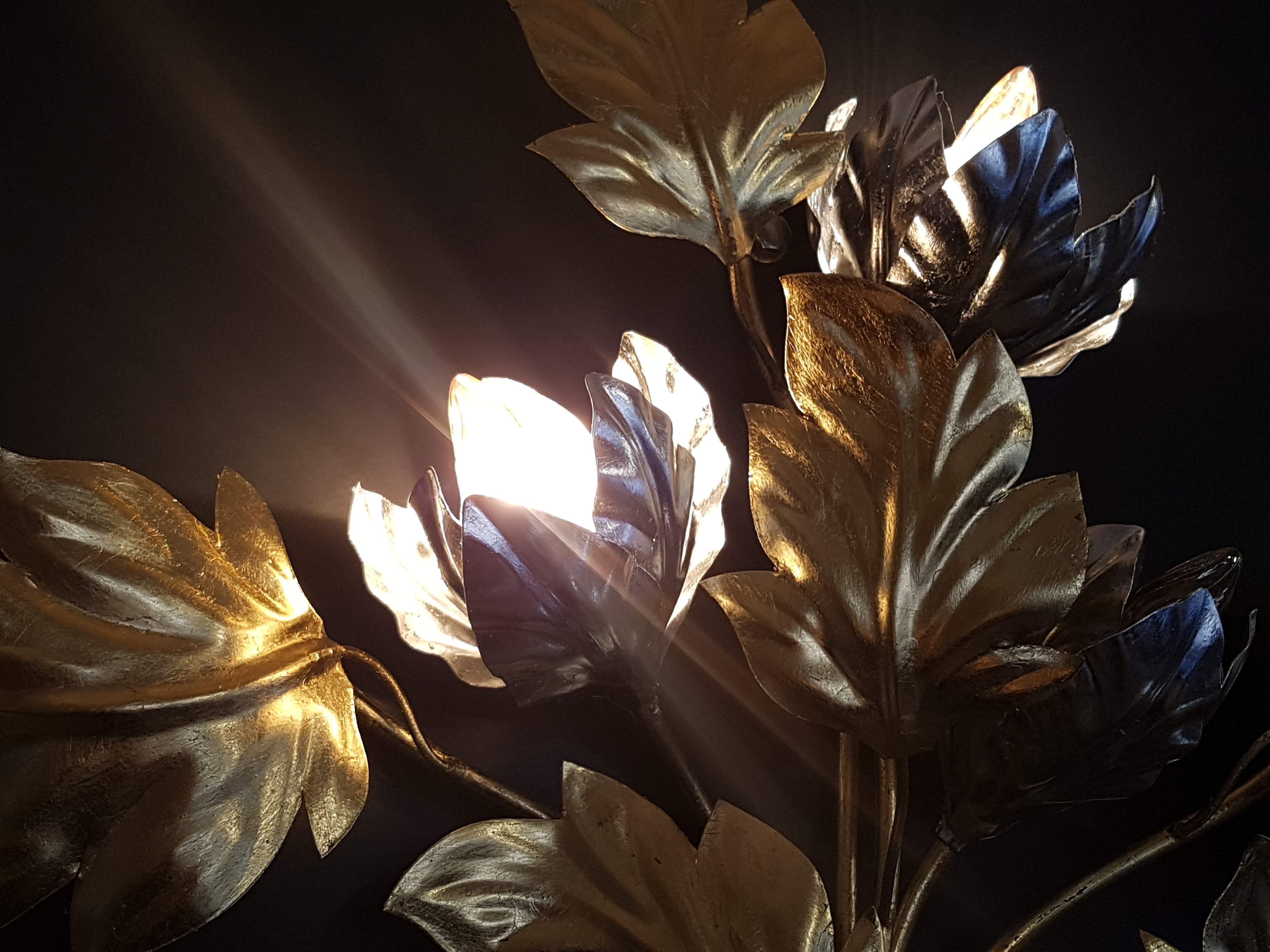 Wall light floral vintage