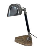 Art Deco, chrome and marble desk lamp FARE circa 1930