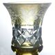 Small cut crystal vase from Bohemia.