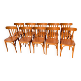 10 chaises bistrot, 1980