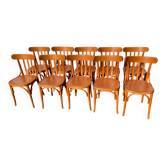 10 chaises bistrot, 1980