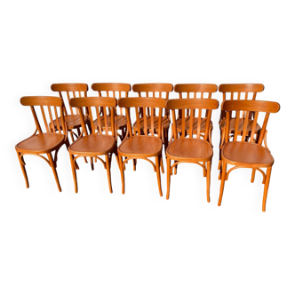 10 chaises bistrot, 1980